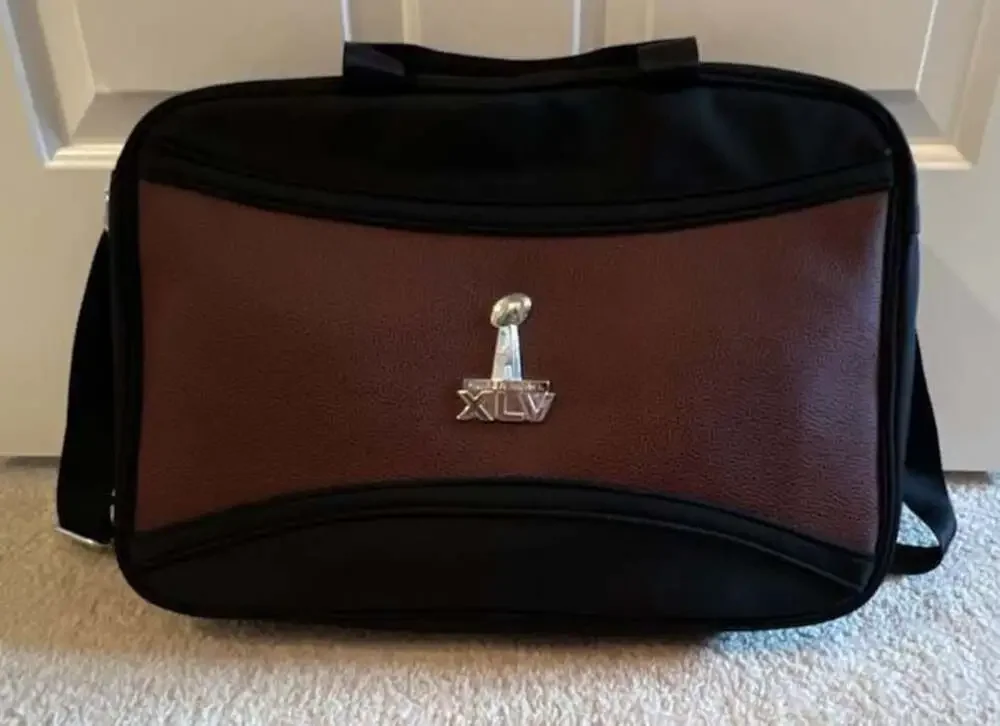 NFL Super Bowl XLV Zip Up Laptop Bag Case Packers